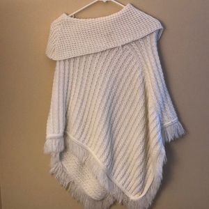 White poncho